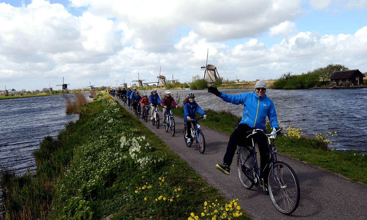Fahrradfahren Holland